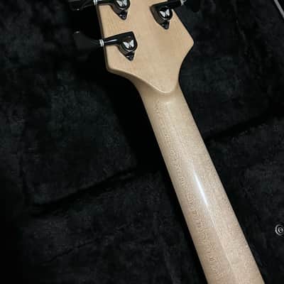 Fodera Monarch Standard 2025 - Walnut body, Ivorywood top - Satin image 9
