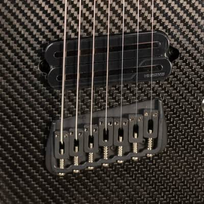Legator N7F-Carbon Ninja Multi Scale 7-String Electric Guitar - Carbon with Gig Bag image 9