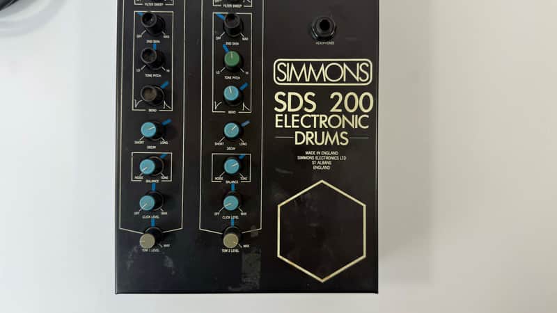 Simmons SDS 200 2-Channel Drum Sound Module 1984 (Serviced / Warranty) image 1