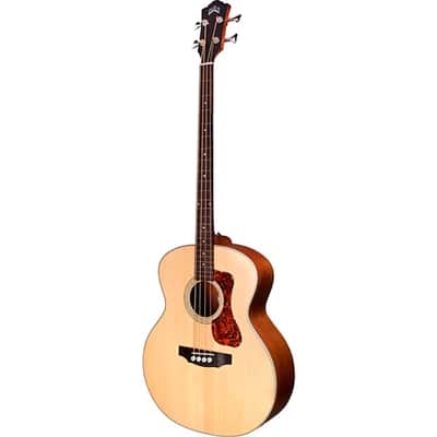 Guild B-240E Fretless Acoustic-Electric Bass Guitar – Natural image 5