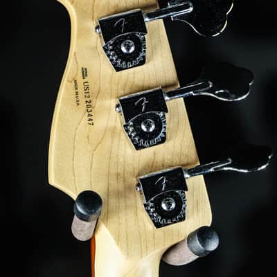 2013 Fender American Deluxe Jazz Bass 3-color sunburst image 8