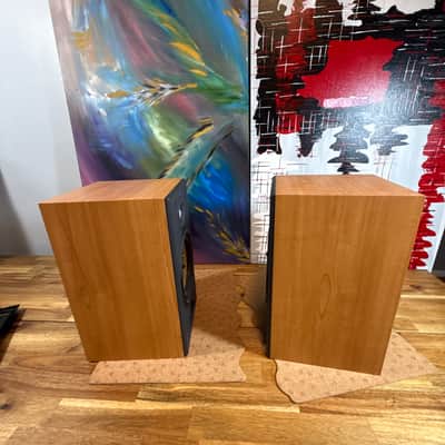 bowers wilkins Bookshelf speakers DM601 S2 Made In England Cherry Audiophile B&W image 19