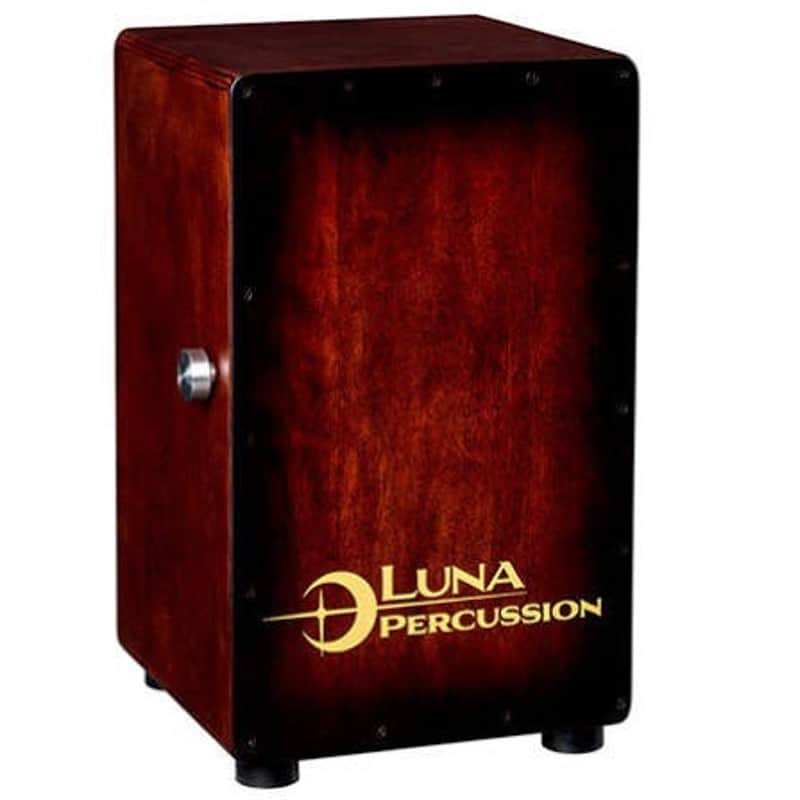 Luna Vintage Mahogany Cajon with Bag image 1