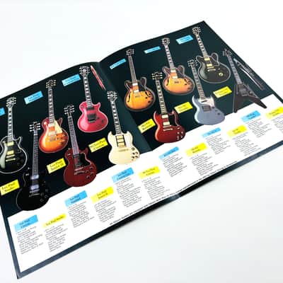 Gibson USA — “The Legend Lives On Catalog. V-90 1989 image 2