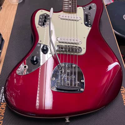 Fender Jaguar Left Handed JG66 -MIJ Japan made- Candy Apple Red image 1
