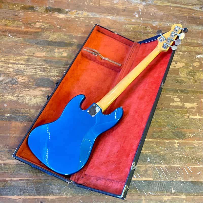 Tokai Jazz sound bass V DuPont blue metallic 5 five string mij