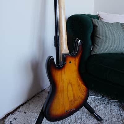 Lakland Skyline Joe Osborn Jazz Bass 4-String - Three Tone Sunburst image 19