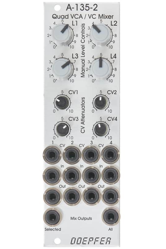 Doepfer A-135-2 voltage controlled mixer eurorack module image 1