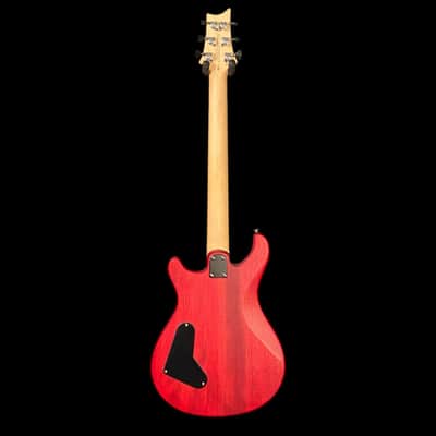 PRS SE CE24 Standard Satin Stoptail Electric Guitar - Vintage Cherry image 6