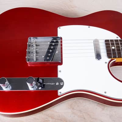 Fender TL62B-TX Telecaster Custom '62 Reissue CIJ 1997 Candy Apple Red Double Bound USA Texas Special PUs w/ Bag image 4