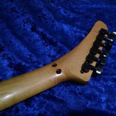 1983 Kramer Floyd Rose Model Non-Tilt Neck Trans Red W/Original Hard Case image 8