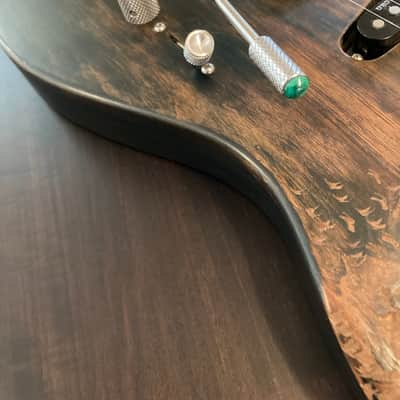 Rocca Tremolo Arm Tip Steel - Malachite Rock image 1