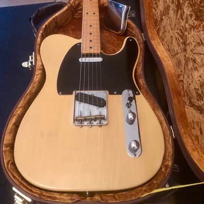 Very Early 1952 Fender Telecaster Blackguard Blonde - All Original image 1
