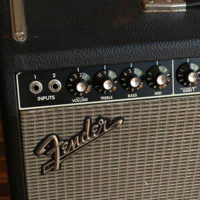 Fender Super Amp 2-Channel 60-Watt 4x10" Guitar Combo 1993 - 1995 - Black image 5