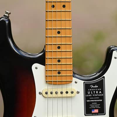 Fender American Ultra Luxe Vintage '50s Stratocaster - 3-Color Sunburst image 5