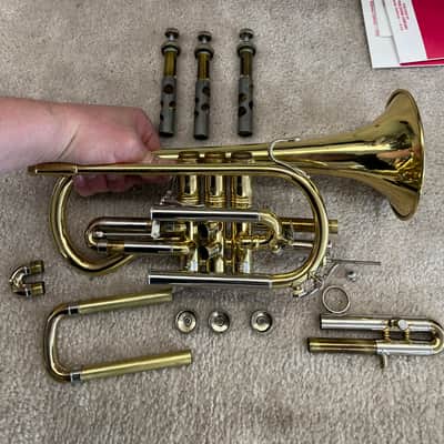 Bach Stradivarius Cornet Model 184ML 1986 Shepherd's Crook - Brass image 14