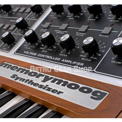 Moog Memorymoog Model 345A Polyphonic Analog Synthesizer Midi Vintage Rare image 9