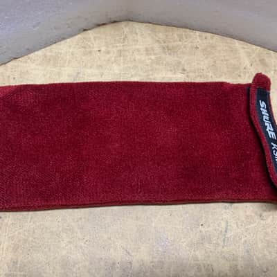 SHURE  A32VB VELVETEEN PROTECTIVE POUCH FOR KSM32 MICROPHONE-VINTAGE/MAKE OFFER!! image 4
