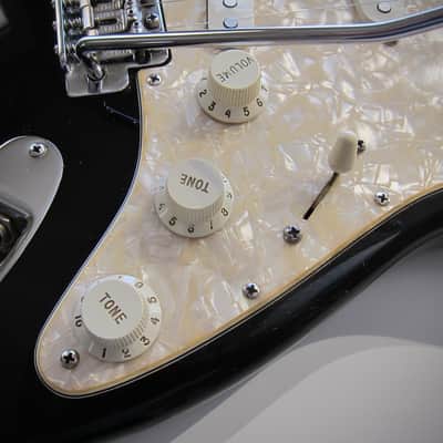 Immagine Fender Deluxe Powerhouse Stratocaster Guitar Dummy Coil Active Electronics Circa-2002-Black - 8