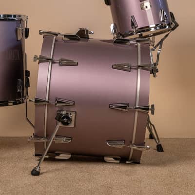 1980s Tama Granstar Heather Metallic Drum Set image 8