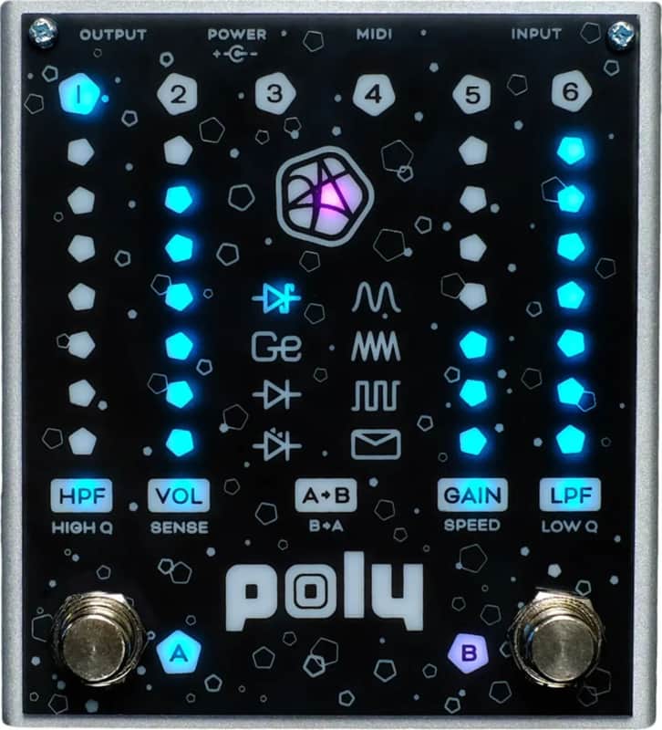 Poly Effects Josh Smith Signature Flat V Gain Effects Pedal image 1