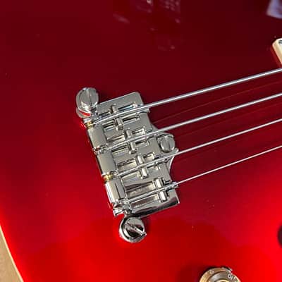 Epiphone Jack Casady Electric Bass Sparkling Burgundy image 4