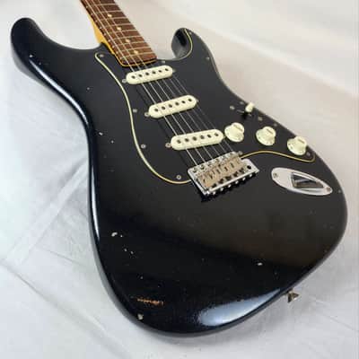 Fender Custom Shop Time Machine '63 Stratocaster Journeyman Relic, Black Sparkle, Closet Classic Hardware, AAA Rosewood FB, w/HSC image 6