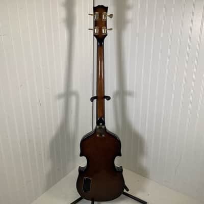 Univox Lectra U1970 Fretless Violin Bass - 70s image 6