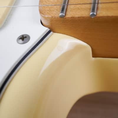 Fender Classic '70s Stratocaster MIJ 2015 Vintage White Made in Japan Reissue w/ Bag image 9