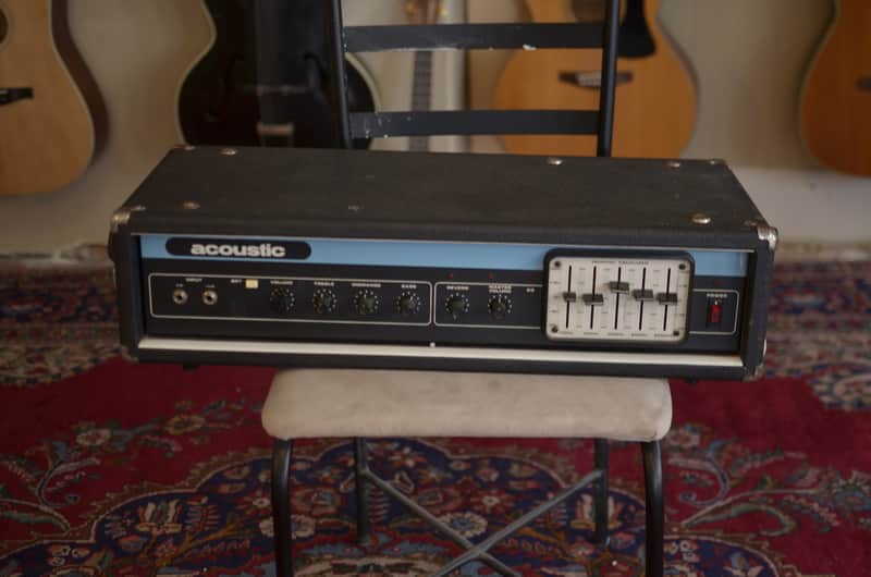 Vintage 1970's Acoustic Model 230 Amplifier Head image 1