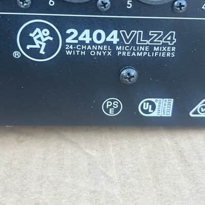 Mackie 2404VLZ4 24-Channel Mic / Line Mixer 2014 - Present - Black image 3