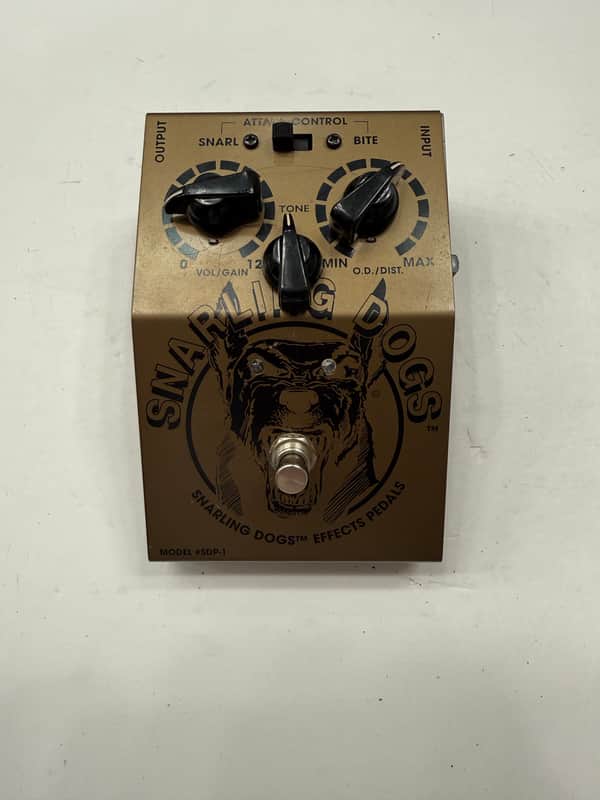 Snarling Dogs SDP-1 Tweed E. Dog Tube Overdrive Guitar Effect Pedal image 1