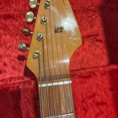Fender Stevie Ray Vaughan Stratocaster with Pau Ferro Fretboard 1992-1999 - 3-Color Sunburst image 3