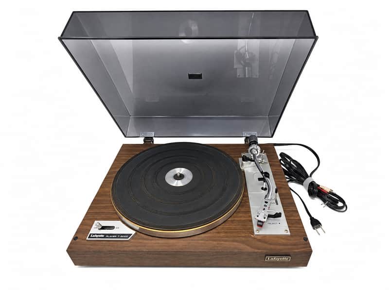 Lafayette T-2000 Transcription Belt Drive Turntable - CEC Japan - Tested & Working