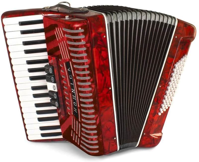 Hohner 72 Bass Entry Level Piano Accordion, image 1