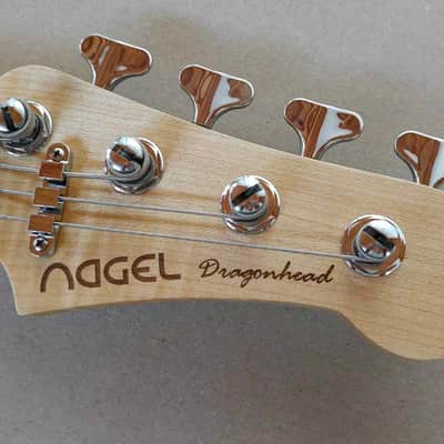 NAGEL Guitars E-Bass Classic Dragonhead image 4