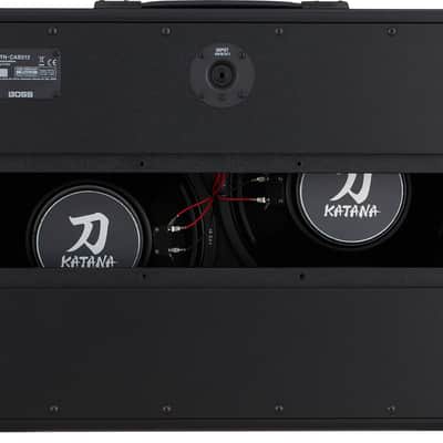 Boss KTN-CAB212 Katana 150-Watt 2x12" Guitar Speaker Cabinet 2017 - Present - Black image 4