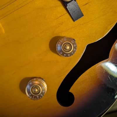 Epiphone Zephyr Regent Reissue 2007 - Vintage Sunburst image 7
