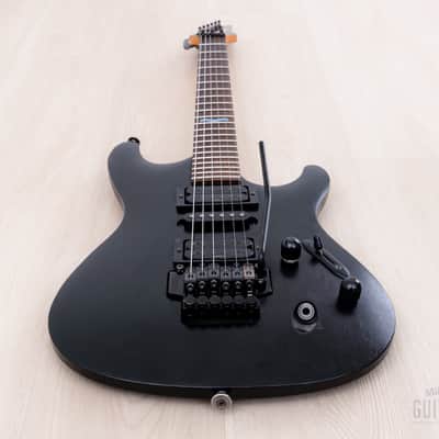 2001 Ibanez Prestige S Series S470 HSH Satin Black w/ Floyd Rose image 11