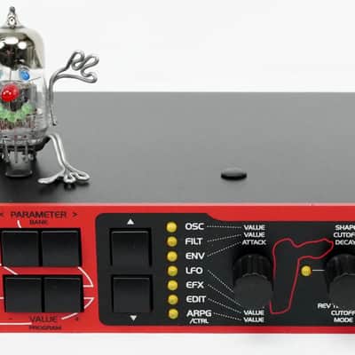 Access Virus Rack Synthesizer Virus MIDI B Rack + Top Zustand + 1,5J Garantie image 5