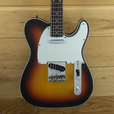 Fender Custom Shop 60 Tele Custom Journeyman Relic Faded Aged 3 Tone Sunburst R141861 image 3