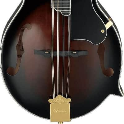 Ibanez F-Style Mandolin M522SDVS Dark Violin Sunburst Finish, Flame Maple Body image 1