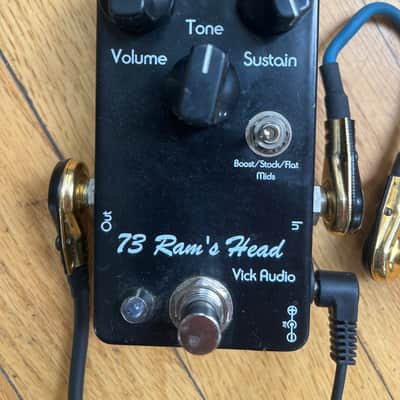 Vick Audio '73 Ram's Head Fuzz 2010s - Black image 1