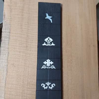 25.5" Scale Jerry Garcia Wolf Fretboard image 3