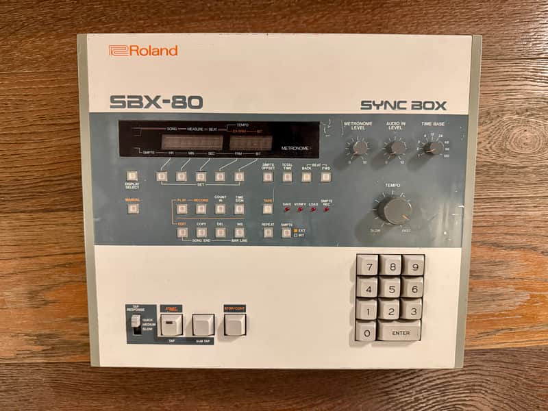 Roland SBX-80 Sync Box 1984 - 1991 - Grey / White image 1