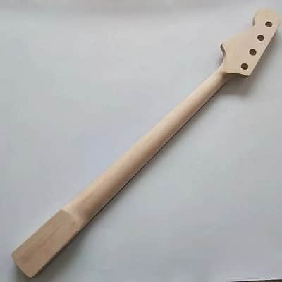 Rosewood Fingerboard 4 String Jazz Bass Style Maple Neck, 20 Frets Fingerboard image 4