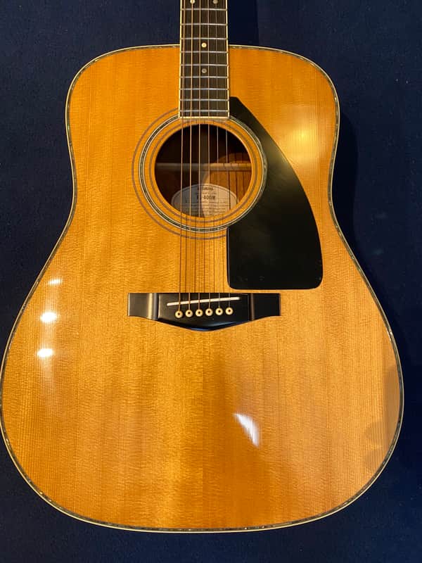 Yamaha FG-400M, vintage Nippon Gakki, solid top and back | Reverb