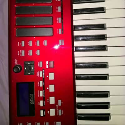 Akai MAX49 Keyboard Controller 2010s - Red image 3