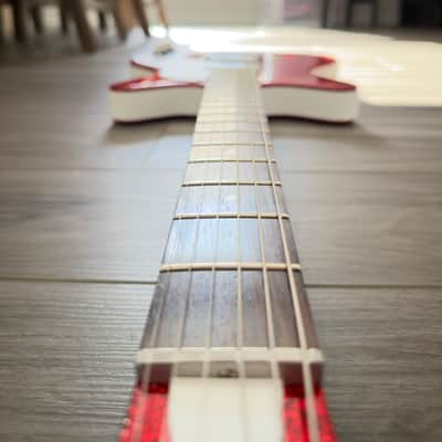 Danelectro ‘59M NOS+ Double Cut - Red Metalflake image 8