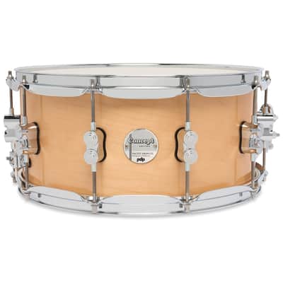 PDP Concept Maple 6.5x14 Snare Drum - Natural Lacquer - PDCM6514SSNA image 1
